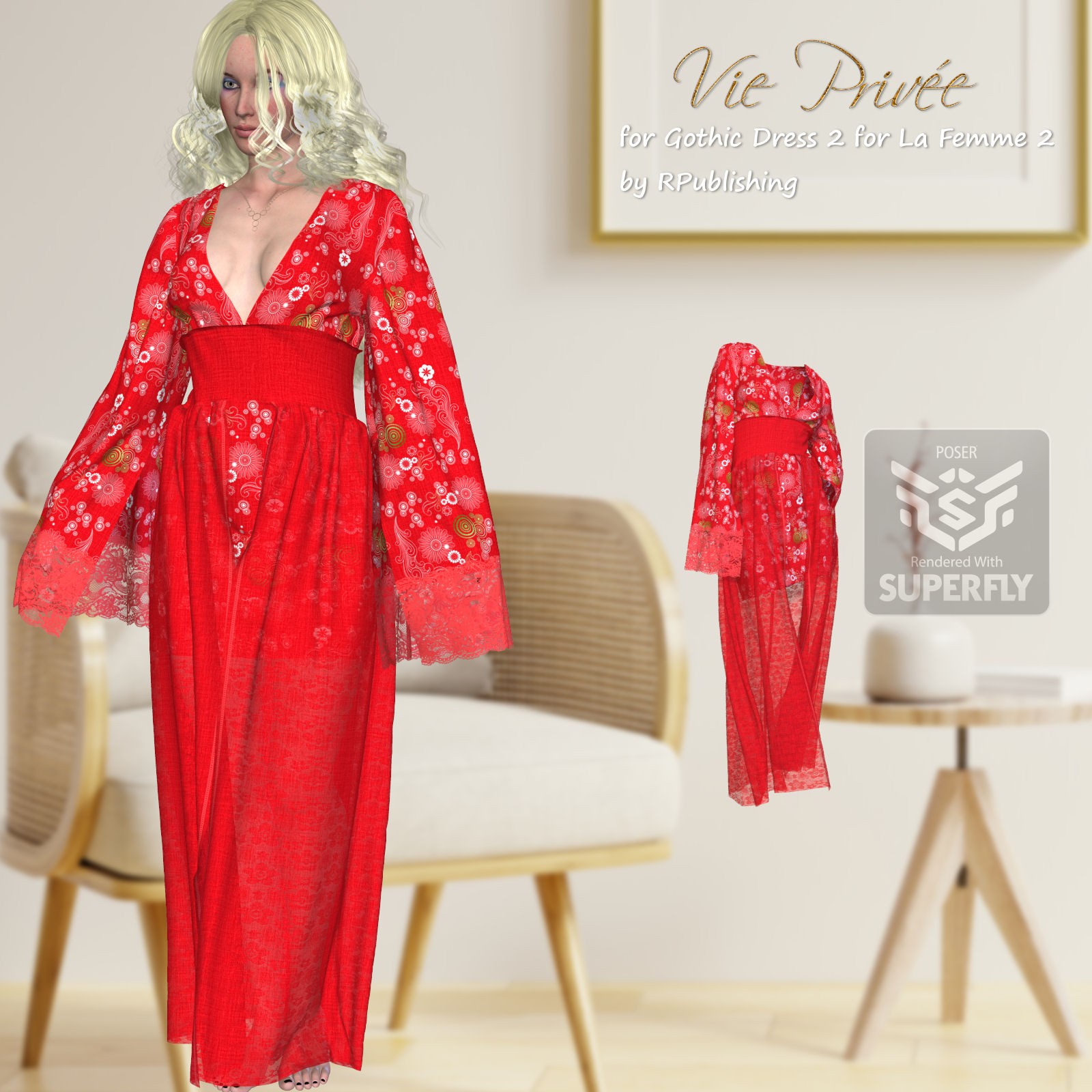 DA-Vie Privée for Gothic Dress2 for La Femme 2 by N/A