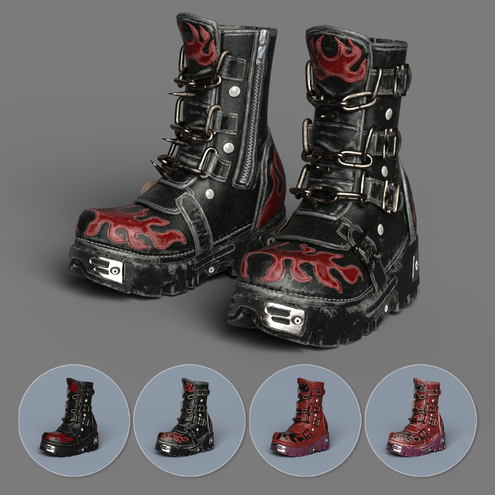 Slide3D Ultimate Heavy Boots G9, G8, G8.1 by N/A