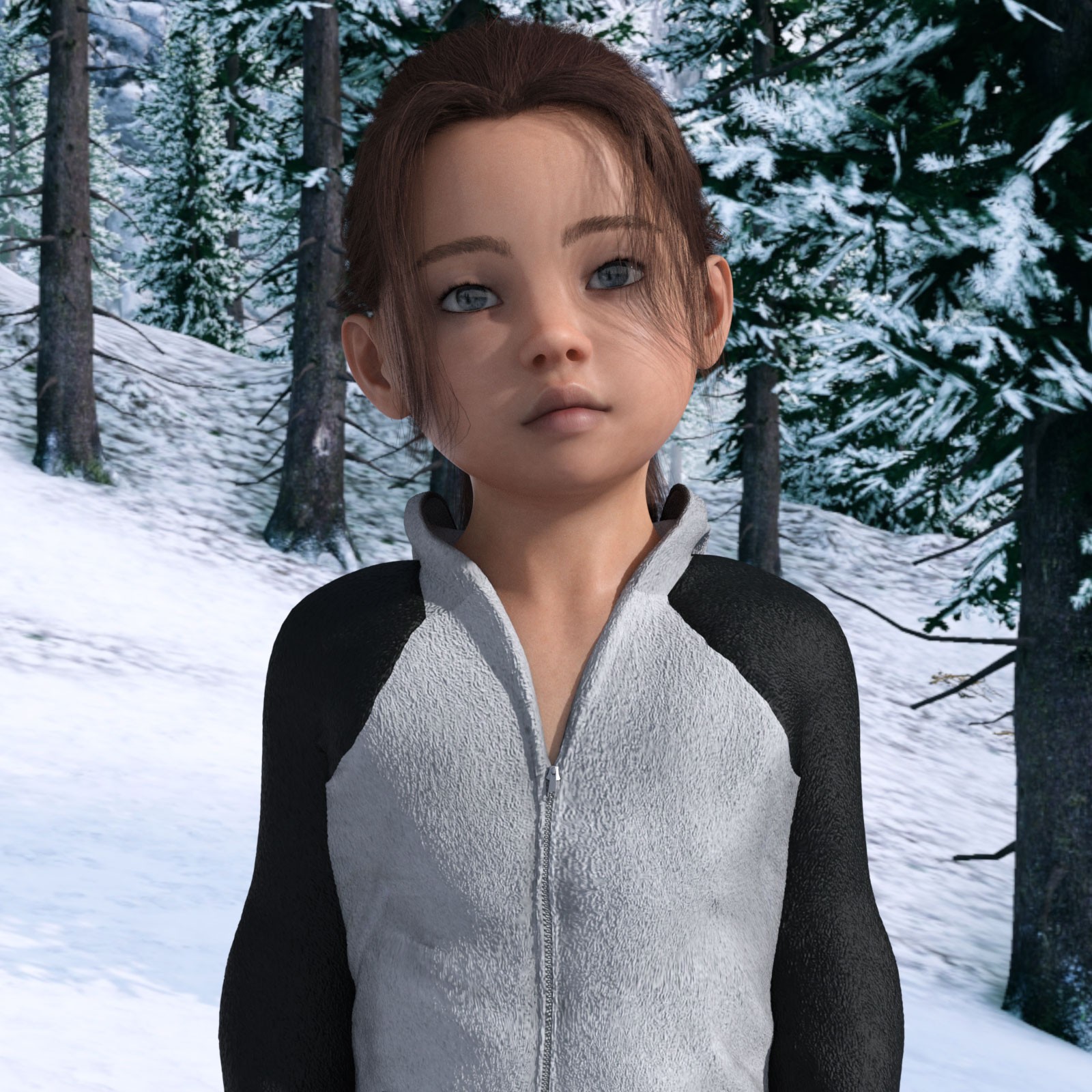 Frosty Friends: Lil Cindi for Genesis 8 Females by N/A