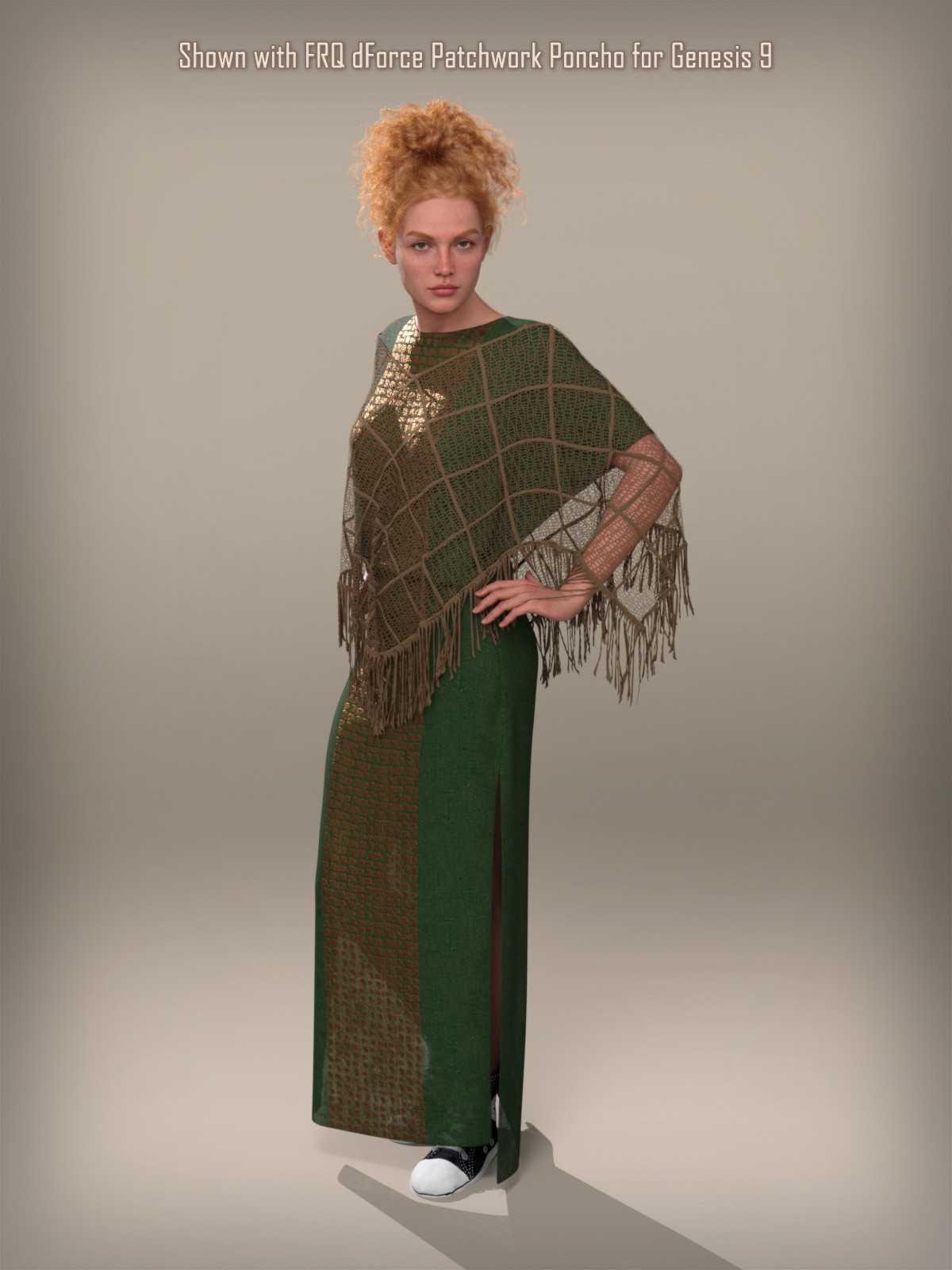 FRQ dForce: Acolyte Dress for Genesis 9 by N/A