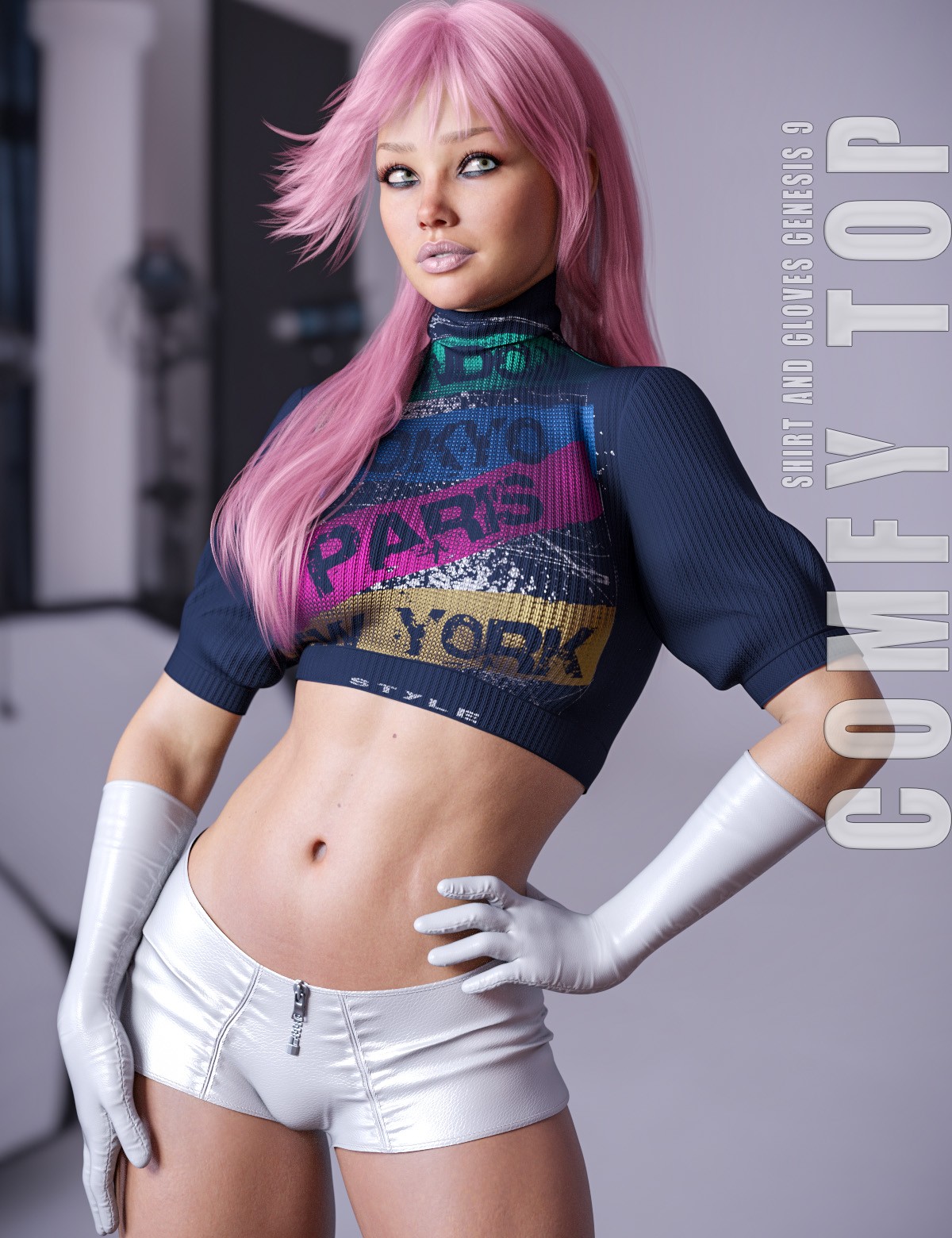 Comfy Top dForce Genesis 9 by N/A