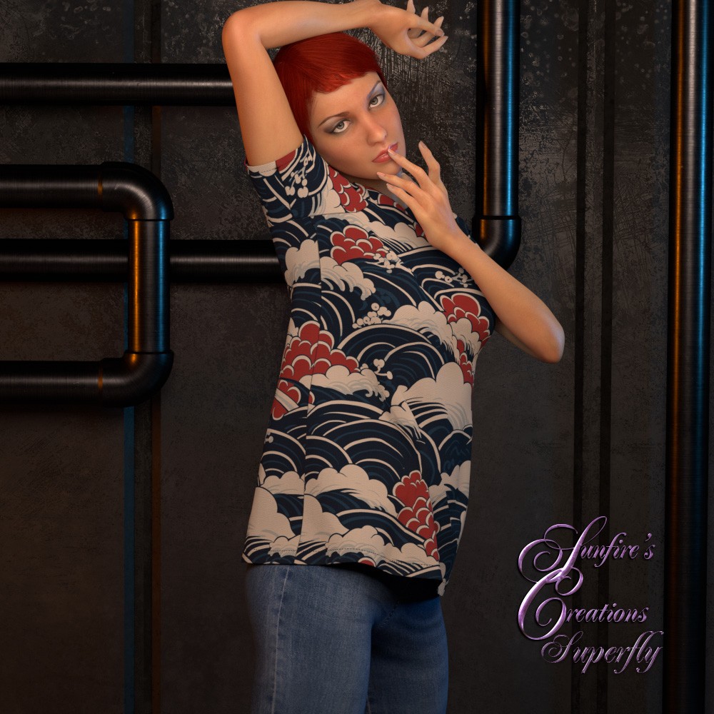 T-Shirt Patterns for La Femme & La Femme 2 by N/A