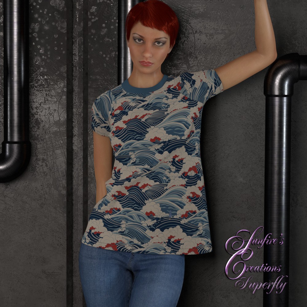 T-Shirt Patterns for La Femme & La Femme 2 by N/A