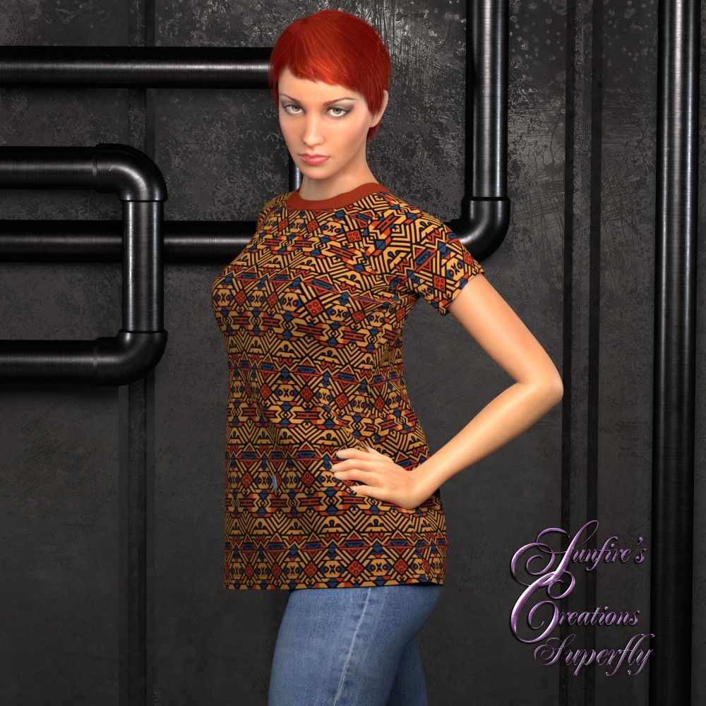 T-Shirt Patterns for La Femme & La Femme 2 by N/A