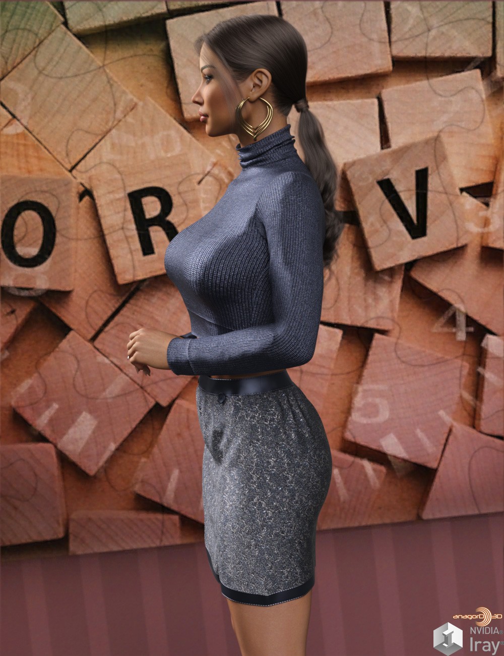VERSUS - D-Force Turtleneck Outfit for G8F and G8.1F by N/A