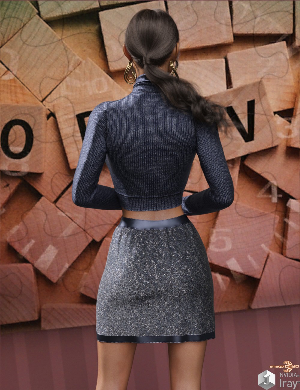 VERSUS - D-Force Turtleneck Outfit for G8F and G8.1F by N/A