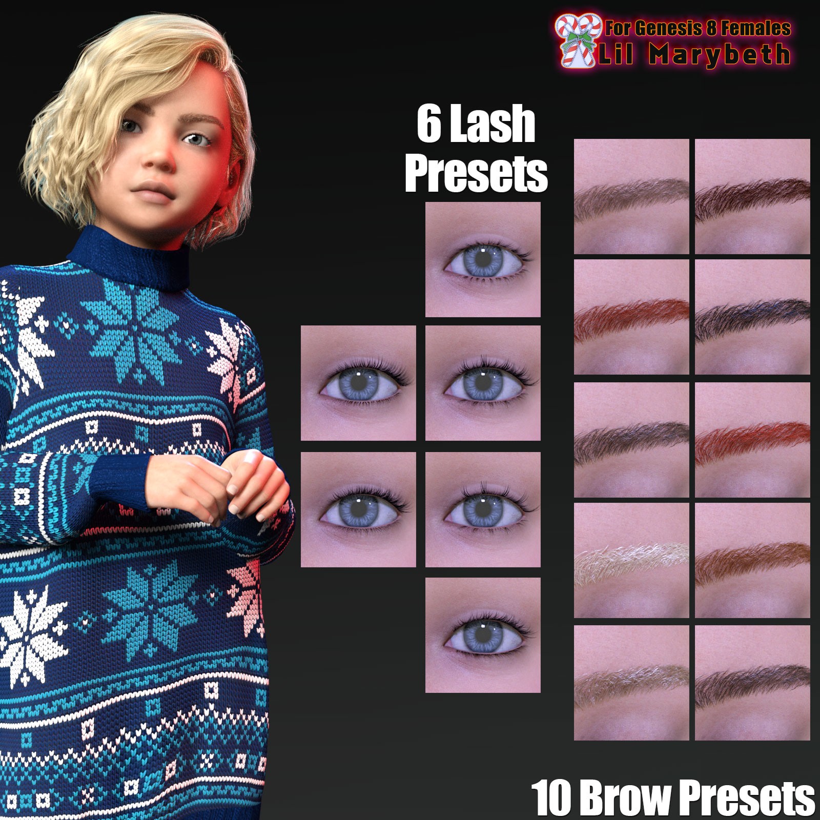 Frosty Friends: Lil Marybeth for Genesis 8 Females by N/A