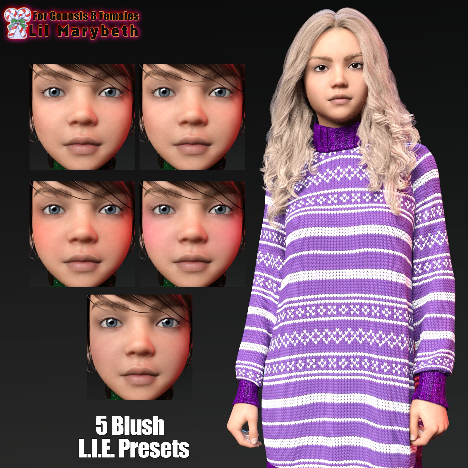 Frosty Friends: Lil Marybeth for Genesis 8 Females by N/A