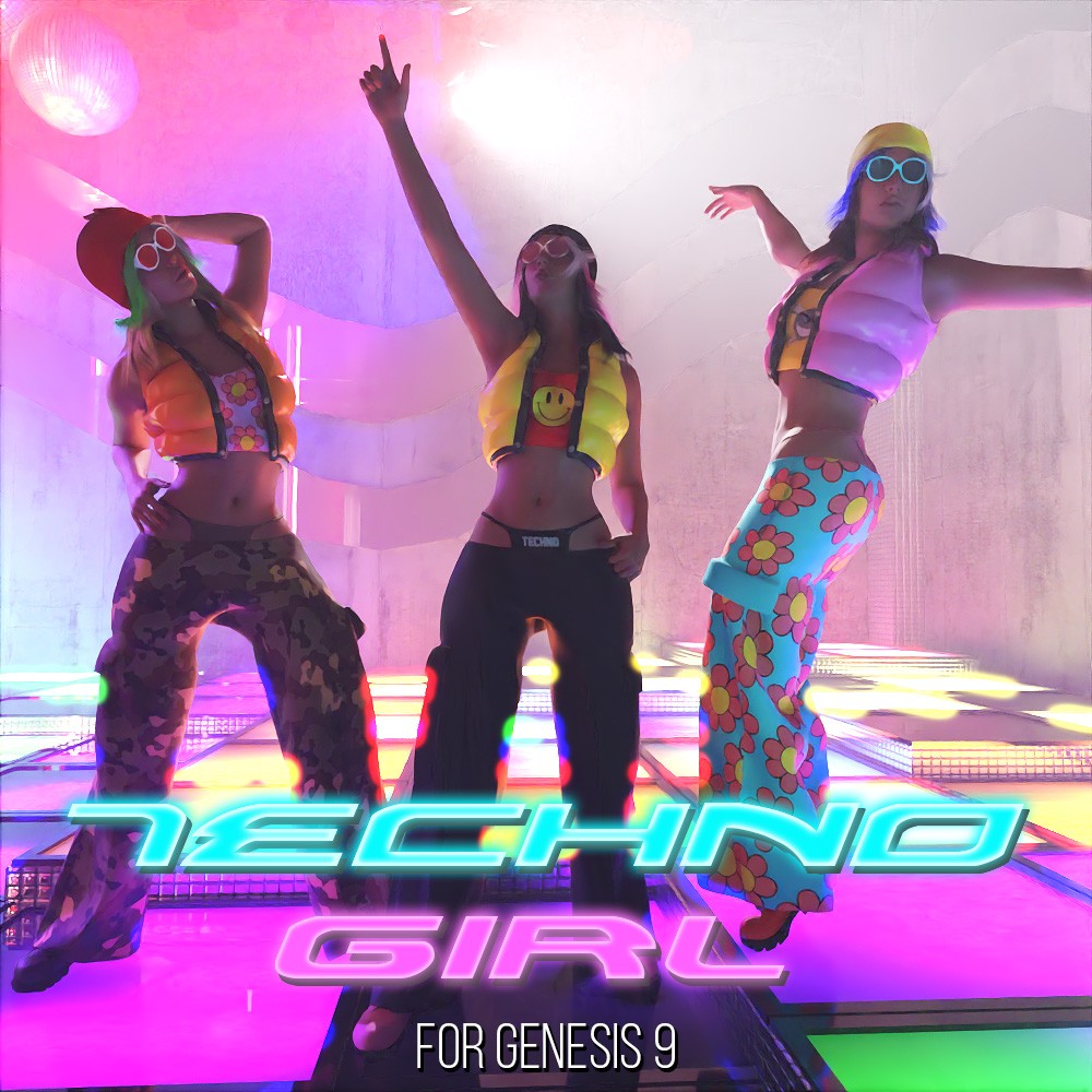 Techno Girl for G9 by N/A