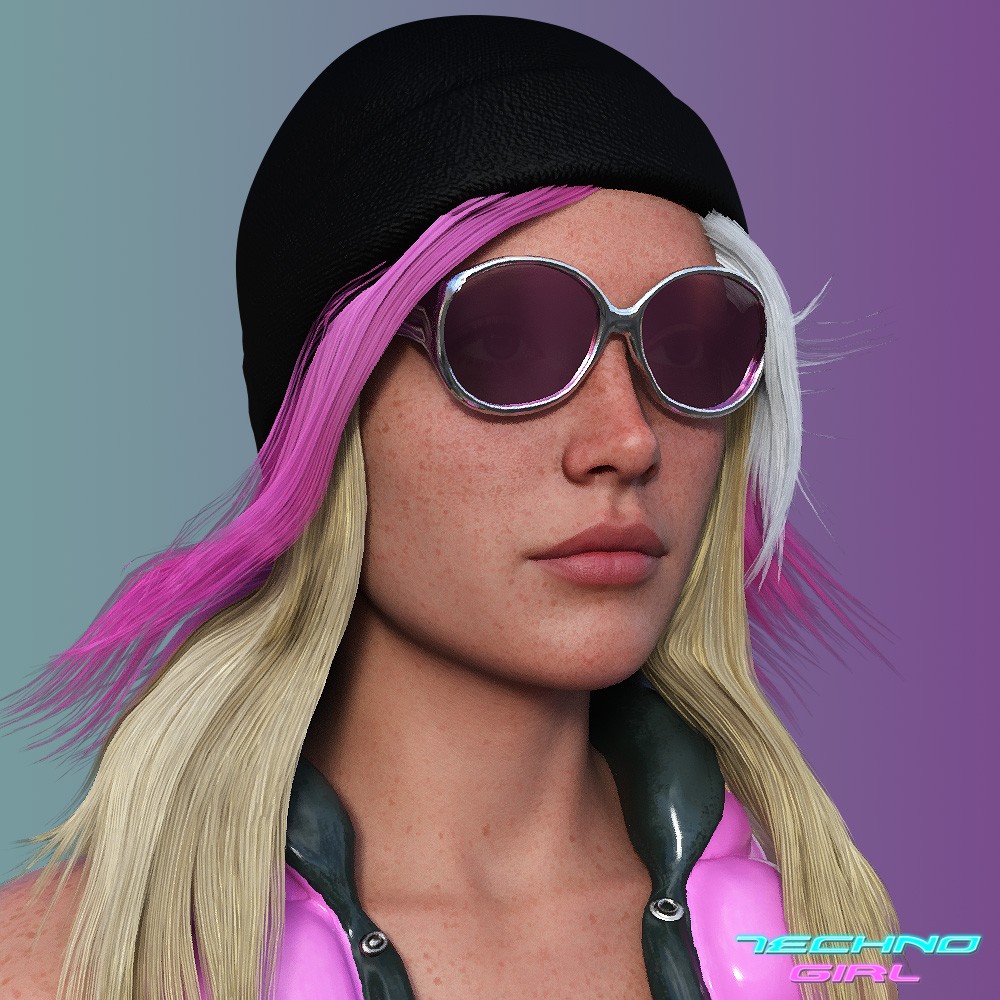Techno Girl for G9 by N/A