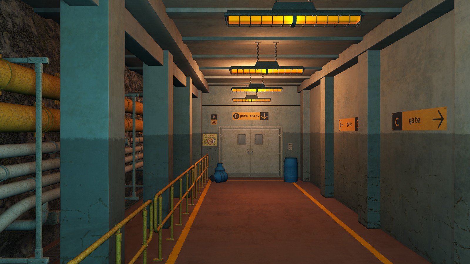Gate B set for Daz Studio by N/A