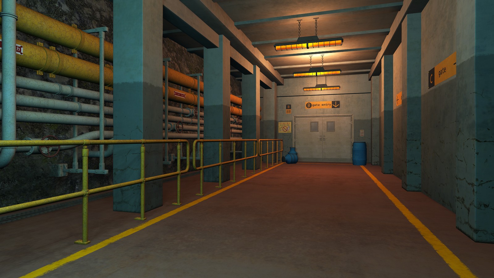 Gate B set for Daz Studio by N/A