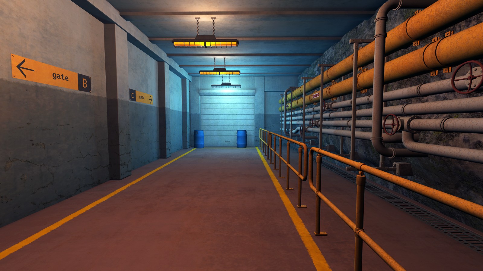 Gate B set for Daz Studio by N/A