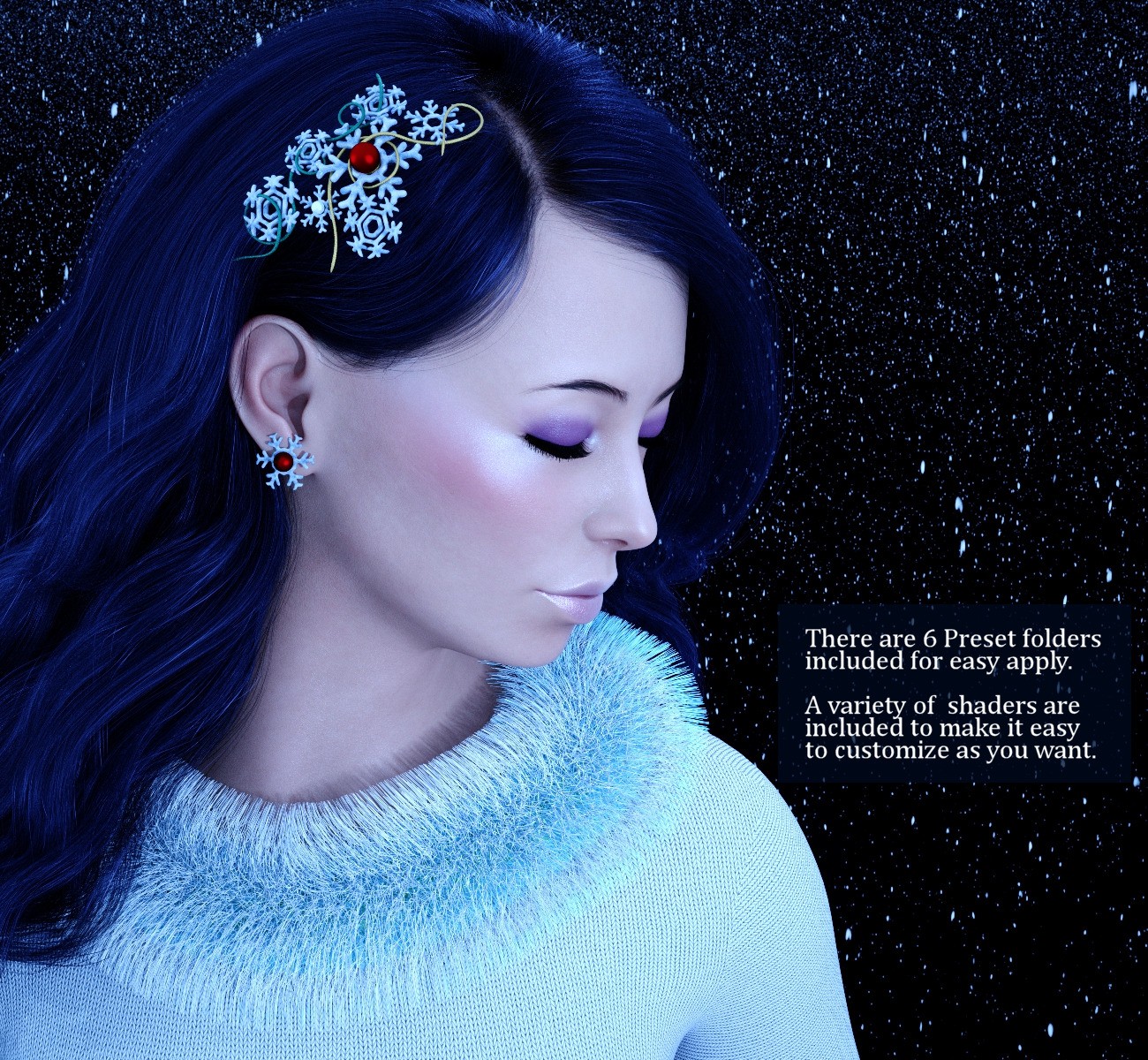 Winter Sparkle for Genesis 9 by N/A