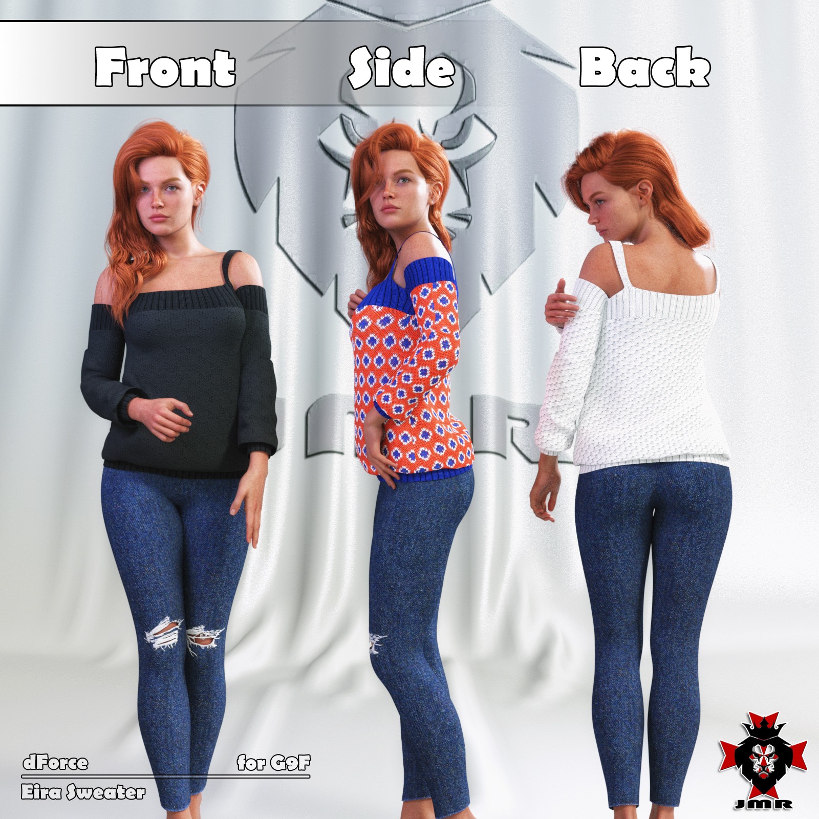 JMR dForce Eira Sweater G9F by N/A