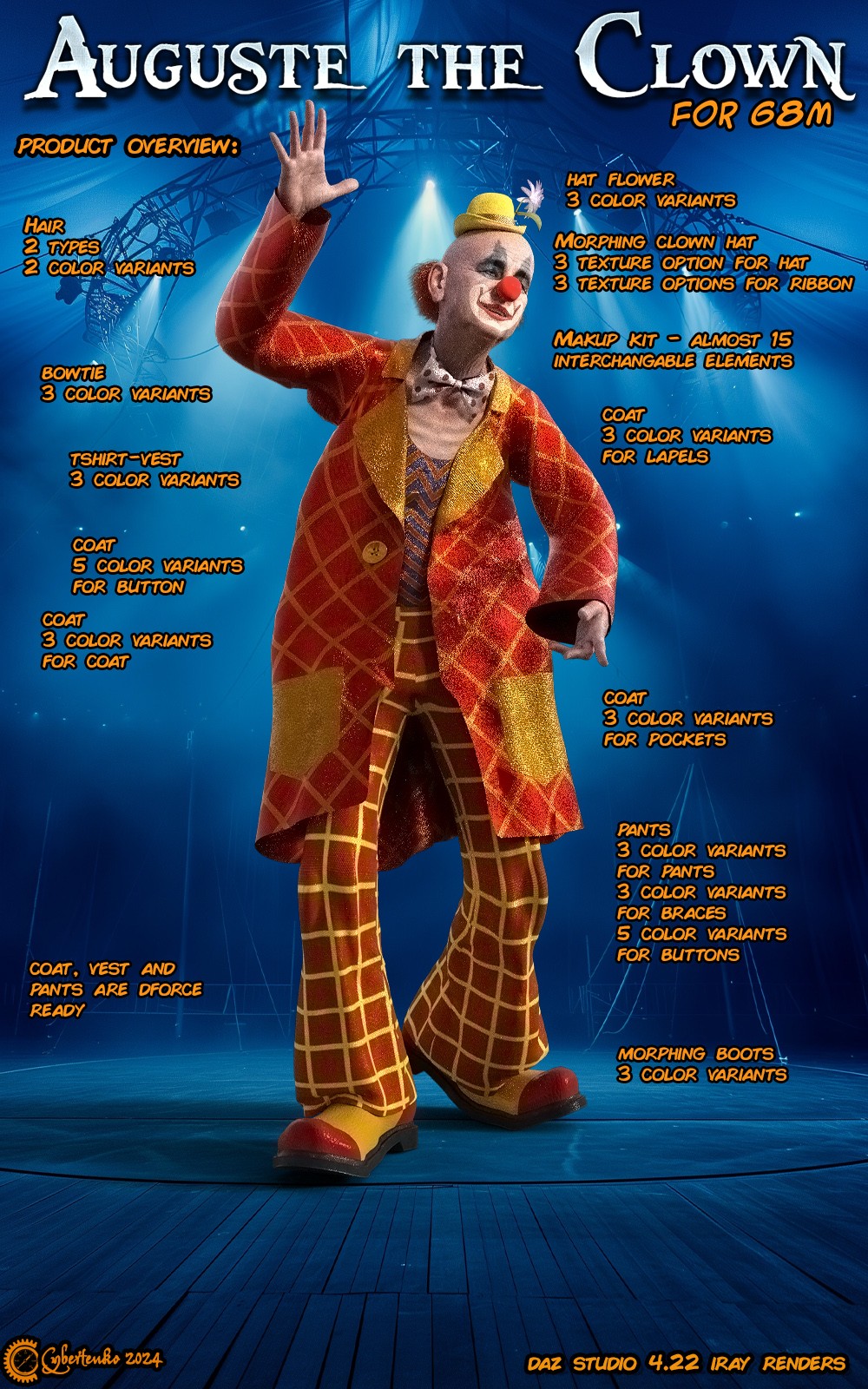 Auguste the Clown for G8M by N/A