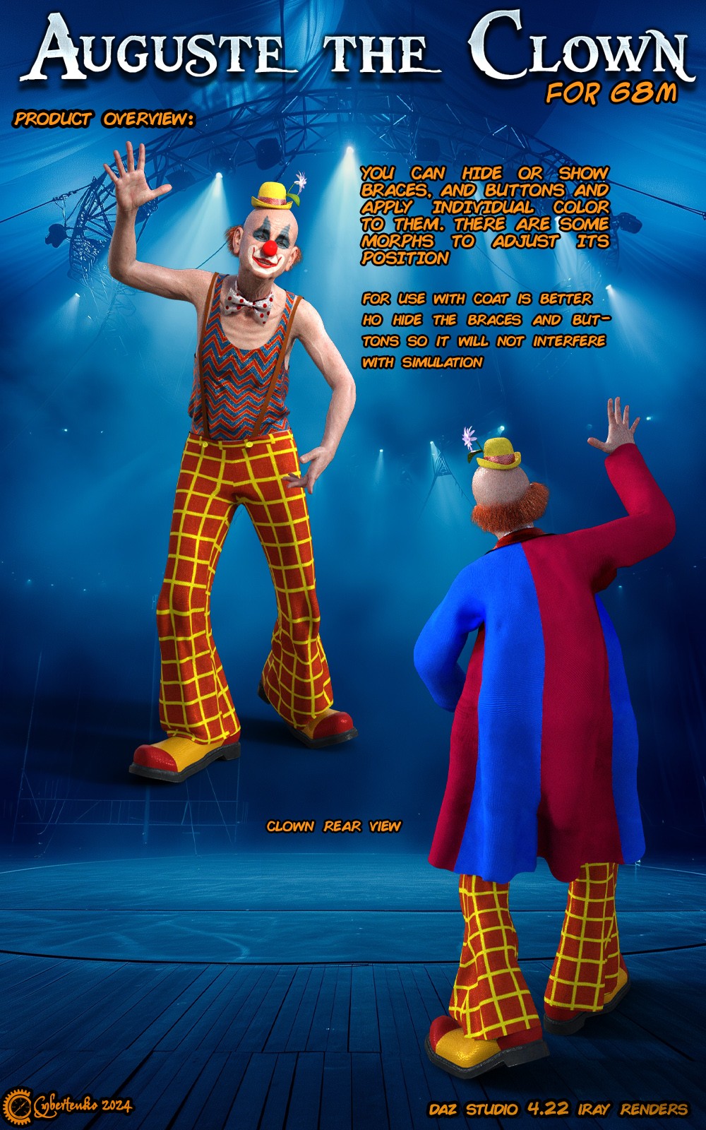 Auguste the Clown for G8M by N/A