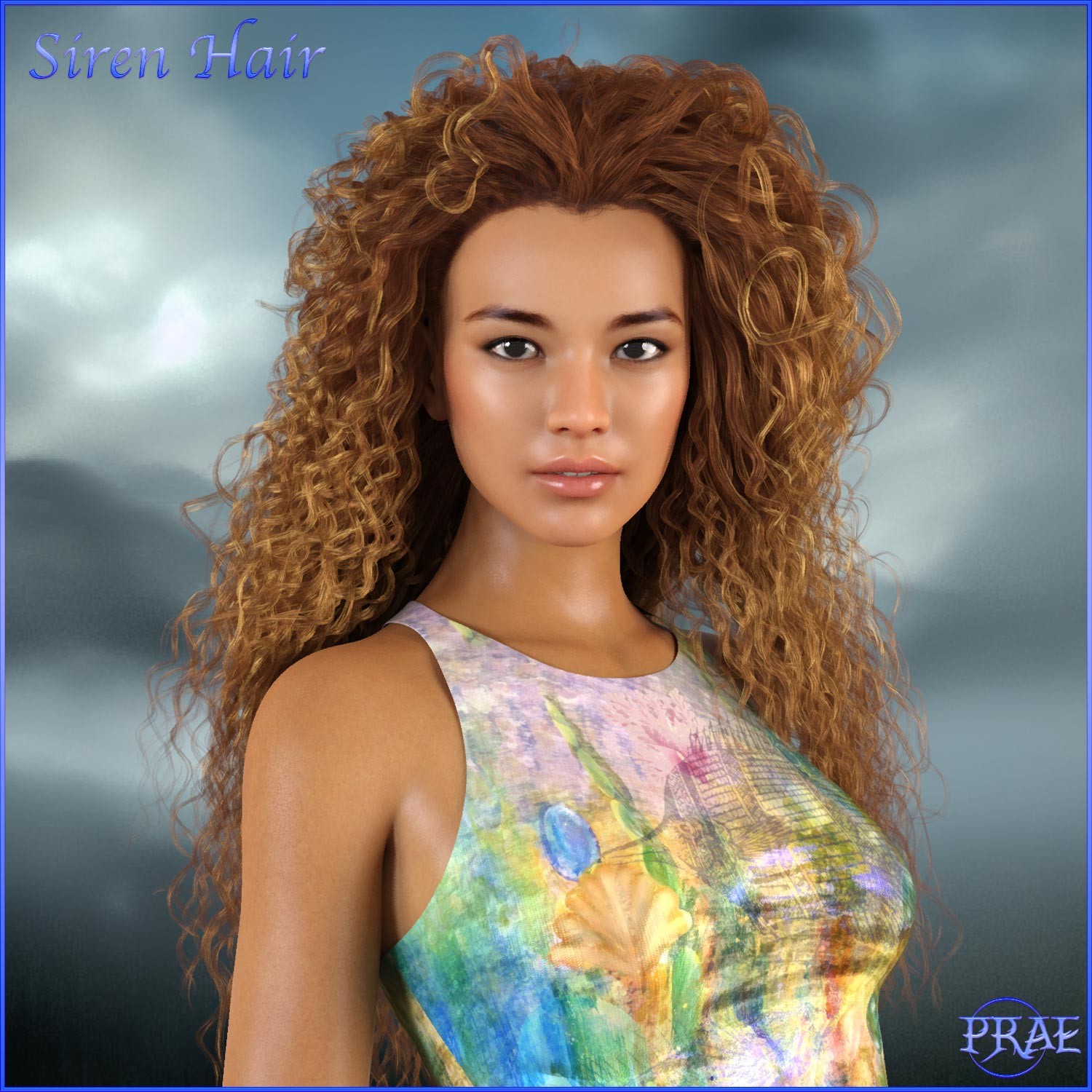 Prae-Siren Hair For G8/G9 Daz by N/A