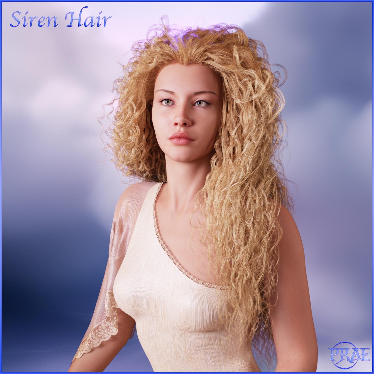 Prae-Siren Hair For G8/G9 Daz by N/A