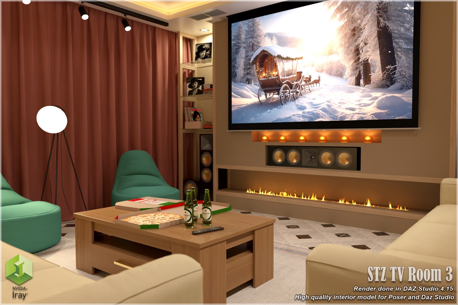 STZ TV Room 3 by N/A
