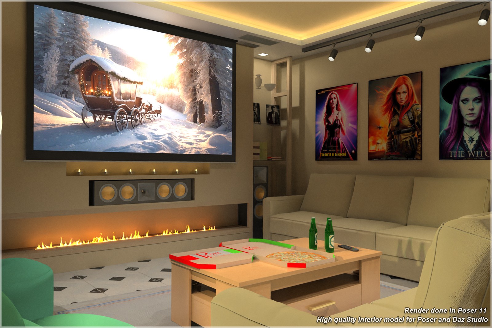 STZ TV Room 3 by N/A