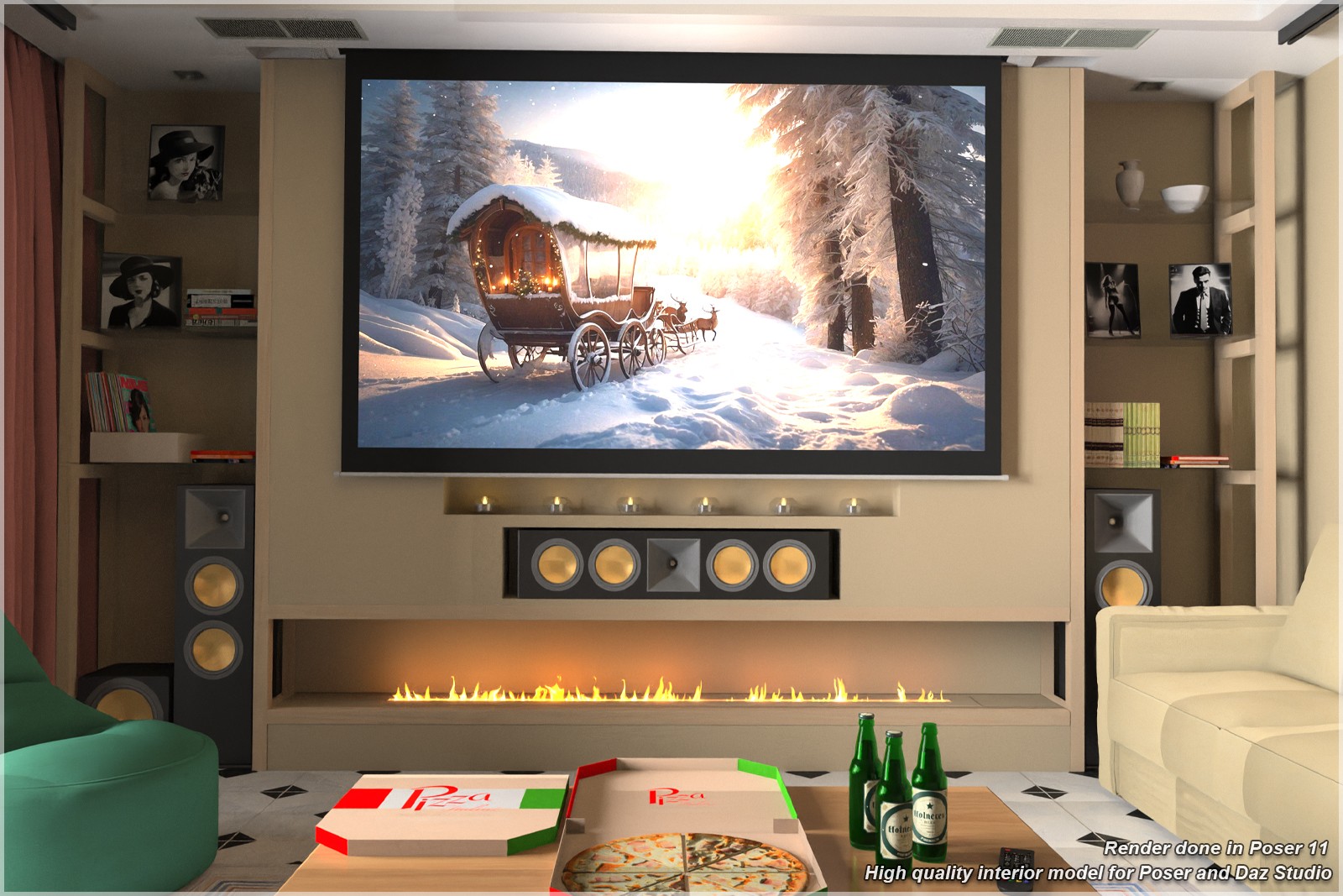 STZ TV Room 3 by N/A