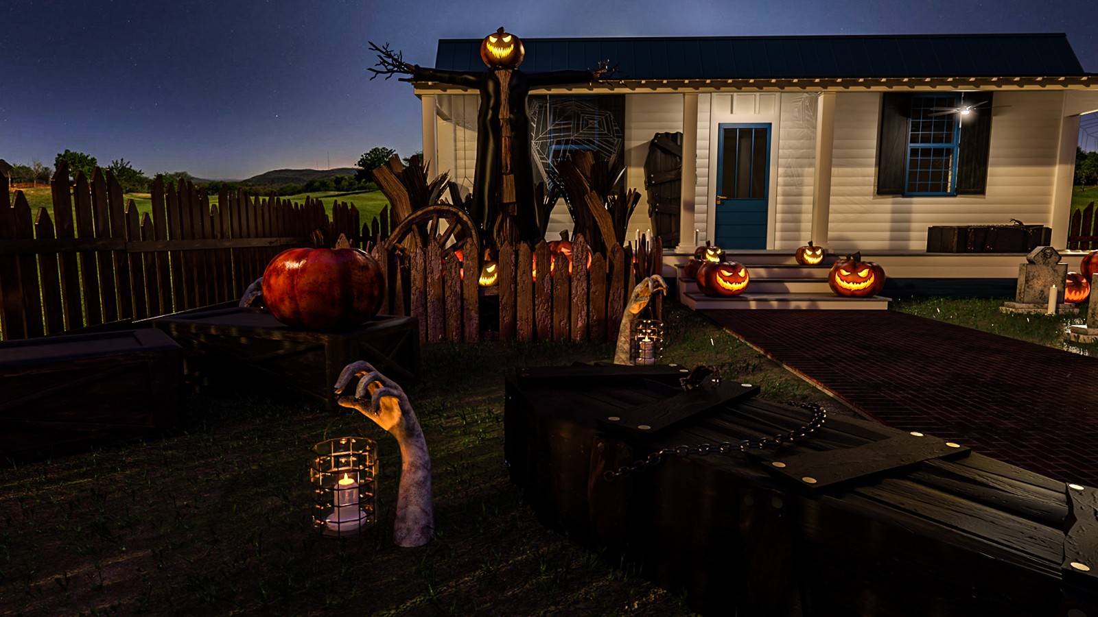 Halloween Porch by N/A