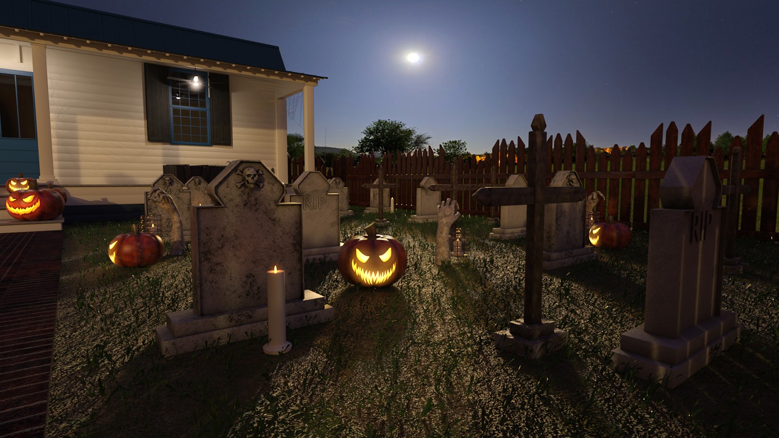 Halloween Porch by N/A