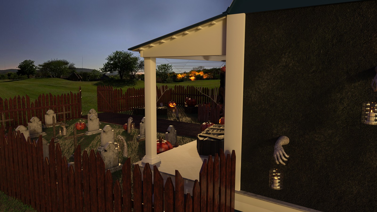 Halloween Porch by N/A