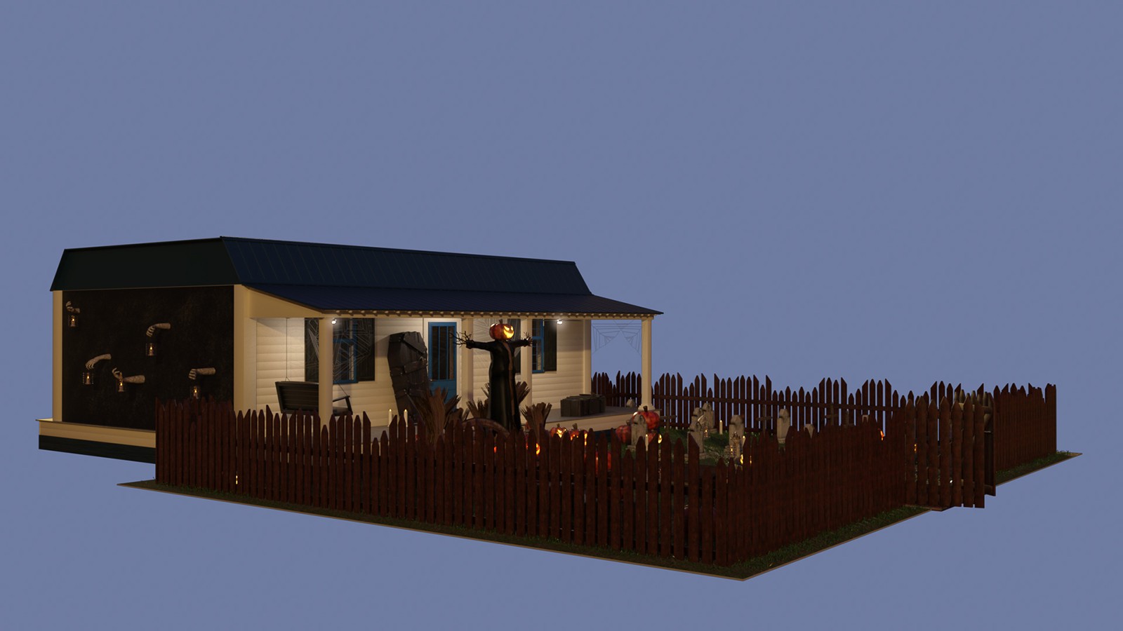 Halloween Porch by N/A