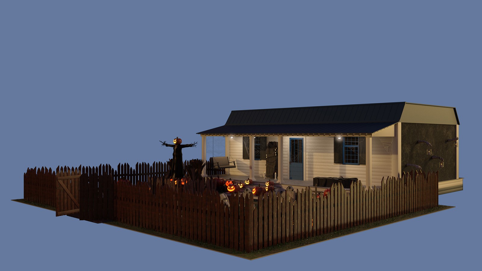 Halloween Porch by N/A
