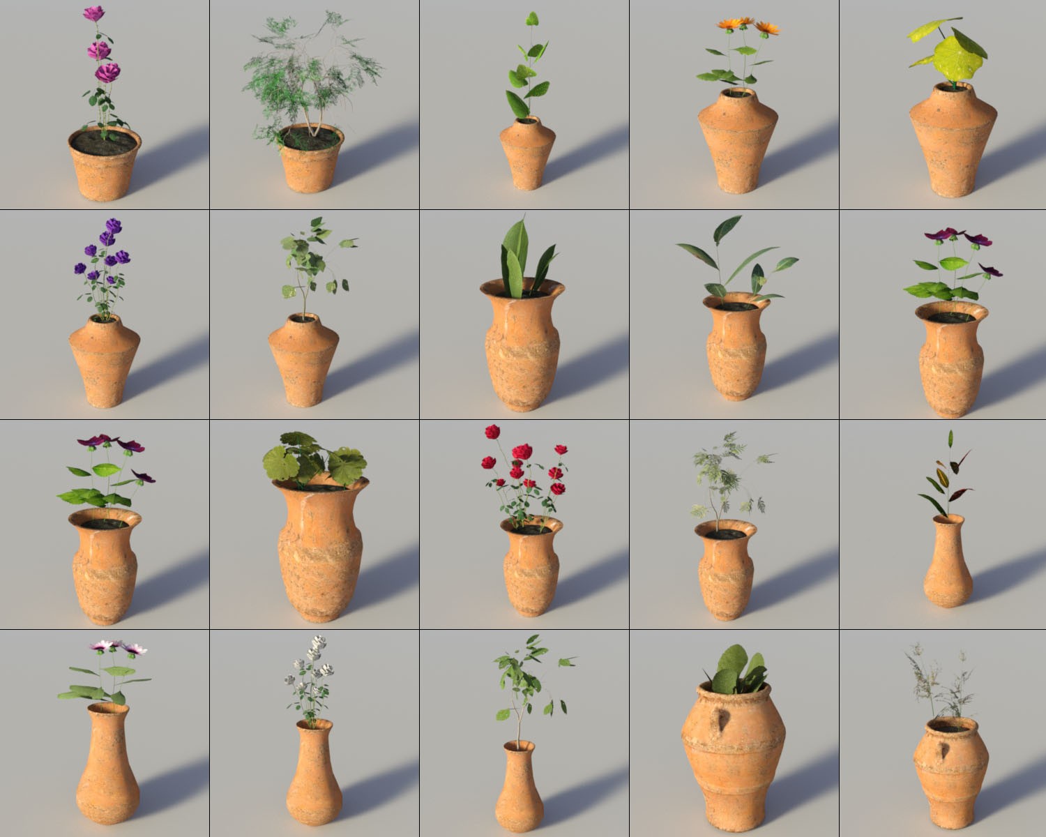 Photo Props: Potted Plants by N/A