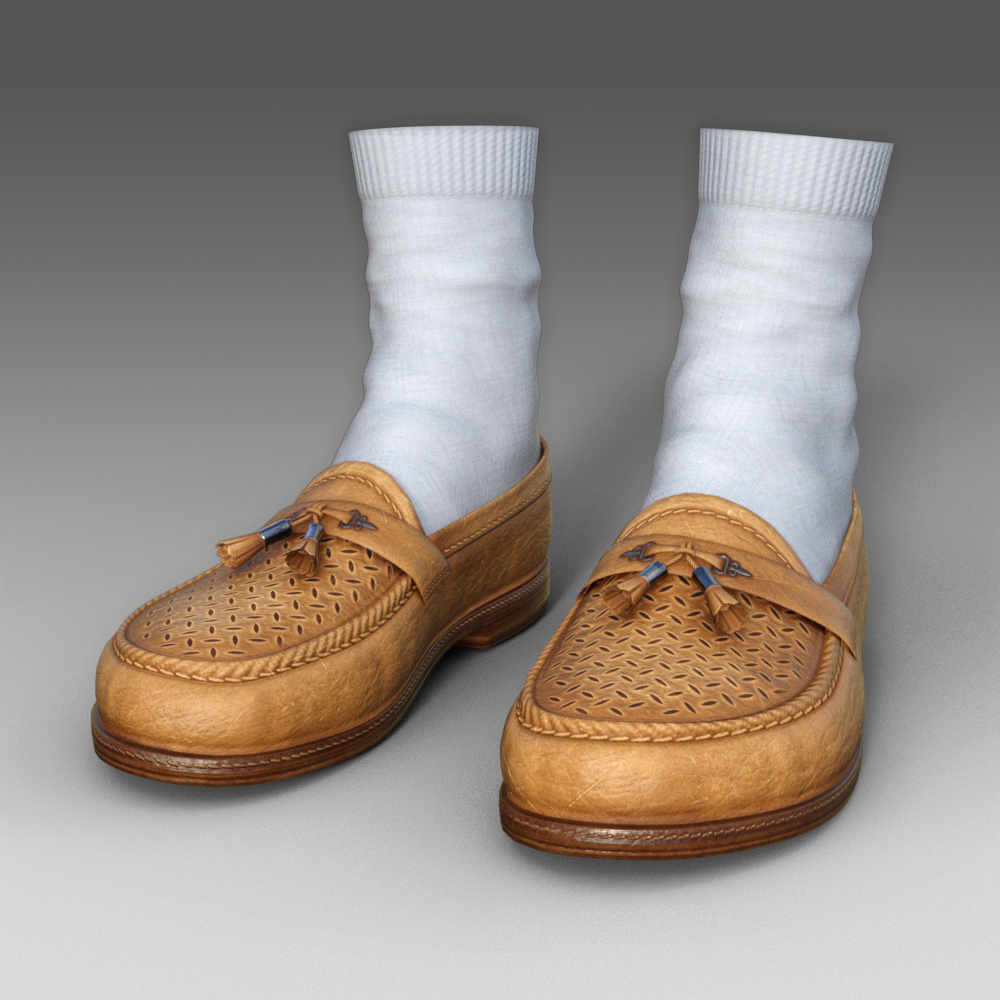 Loafers with Socks for G8M, G8F and G9 by N/A