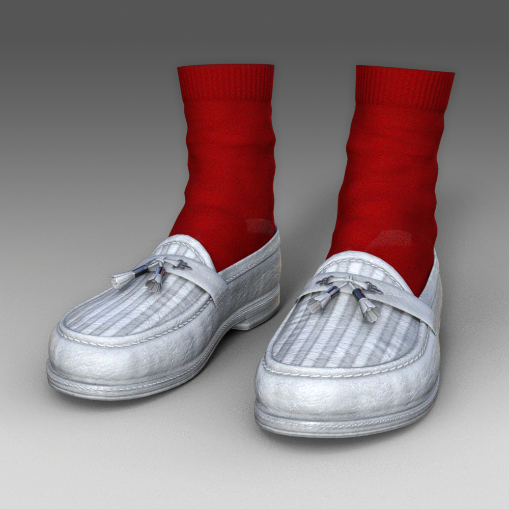 Loafers with Socks for G8M, G8F and G9 by N/A
