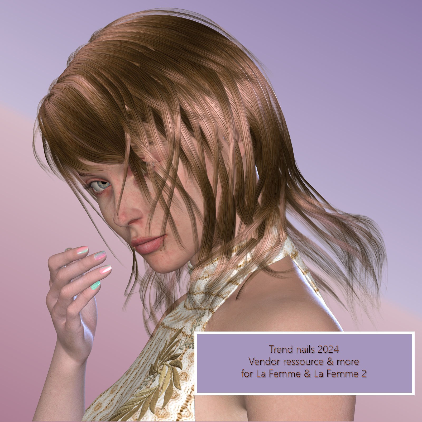 DA-Trendnails 2024 for LF & LF2 by N/A