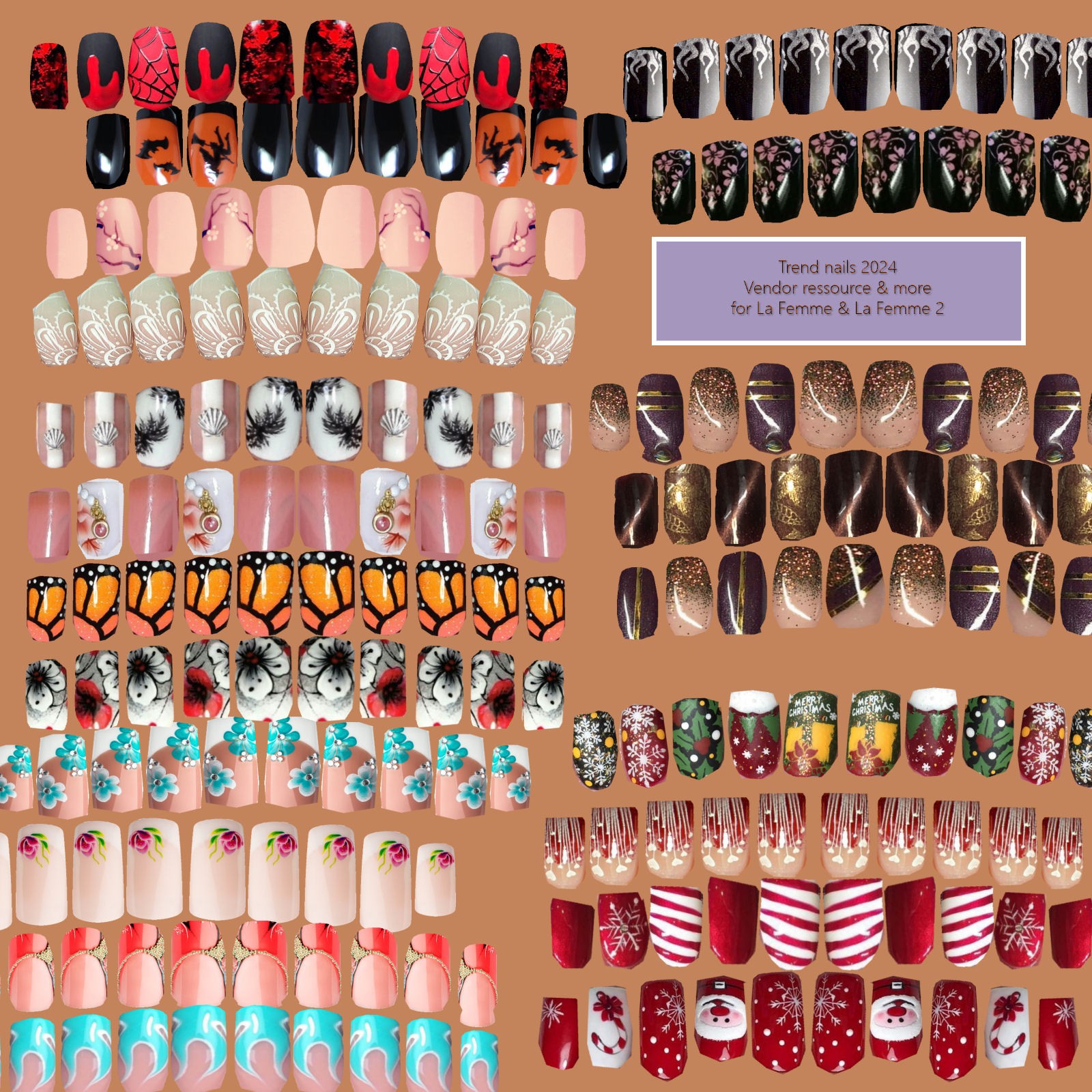 DA-Trendnails 2024 for LF & LF2 by N/A