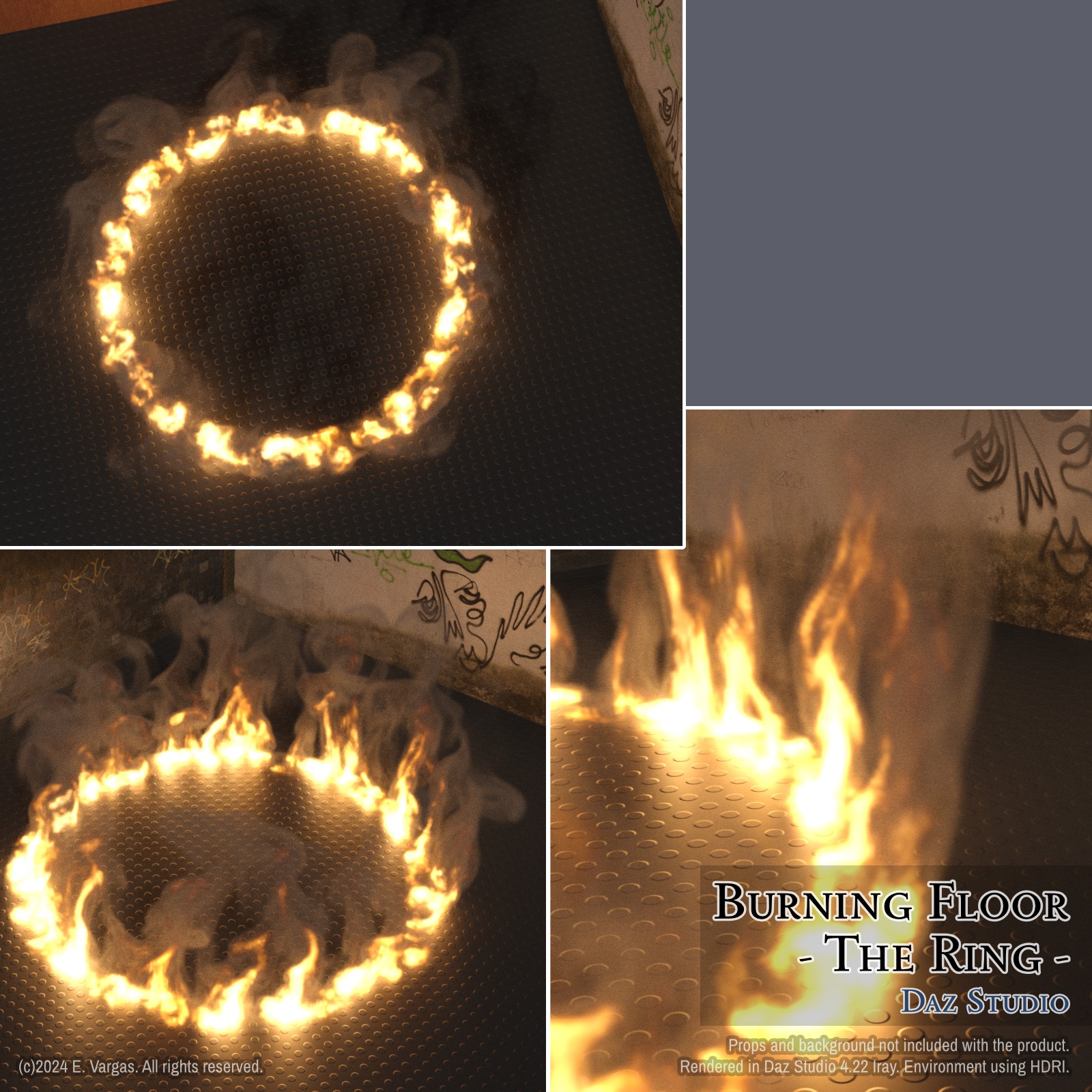 Burning Floor - The Ring - Daz by N/A