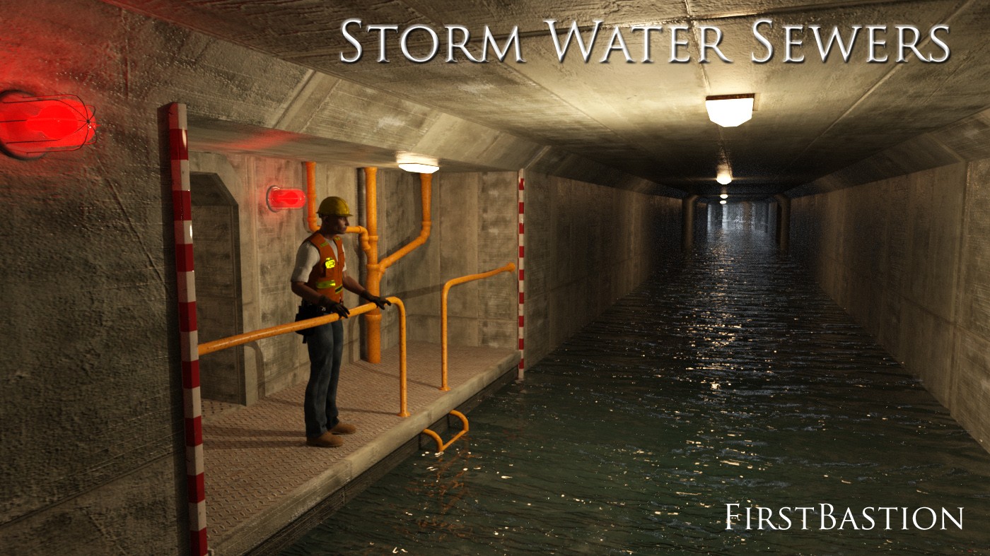 1stBastion Storm Water Sewers by N/A