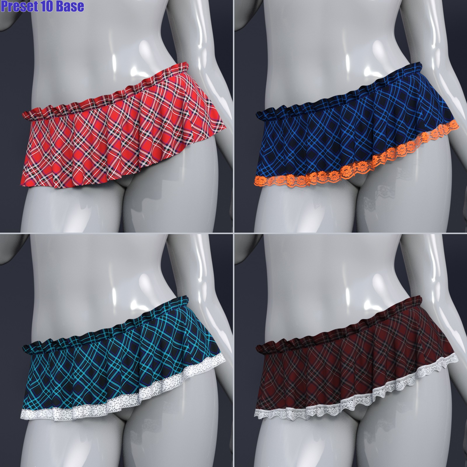 dForce Strip Skirt 02 for Genesis 8\8.1 Females by N/A