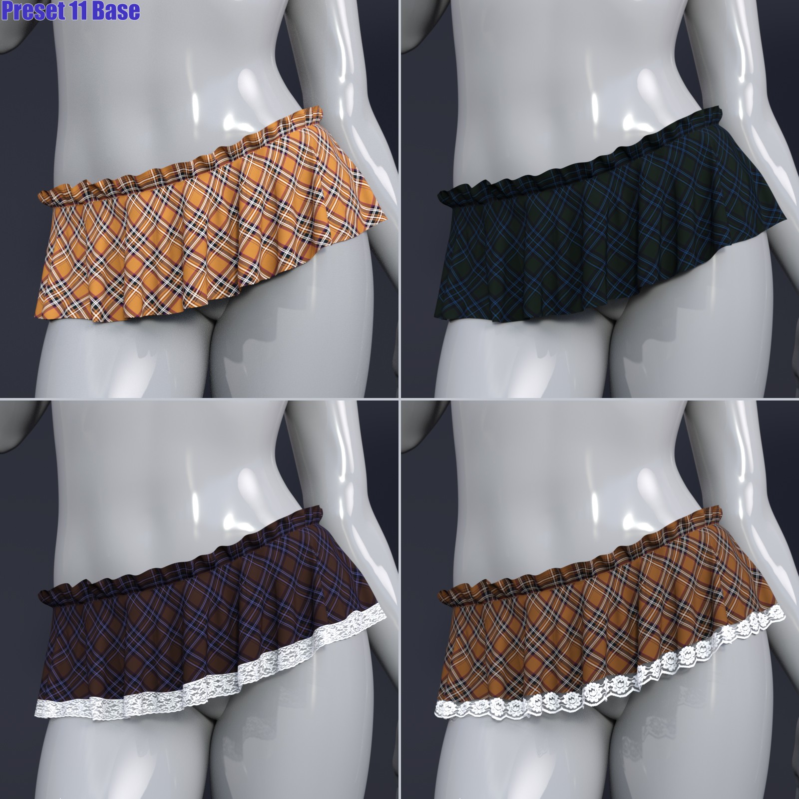 dForce Strip Skirt 02 for Genesis 8\8.1 Females by N/A
