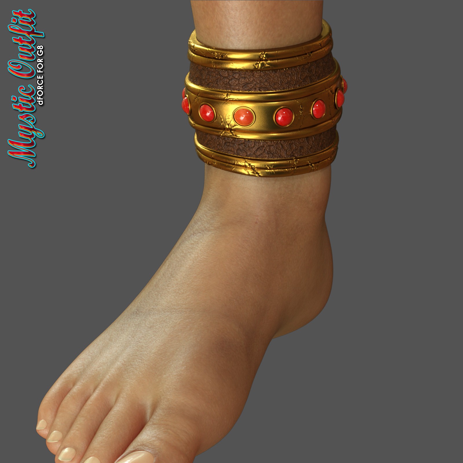 Exnem dForce Mystic Outfit for Gensis 8 Female by N/A