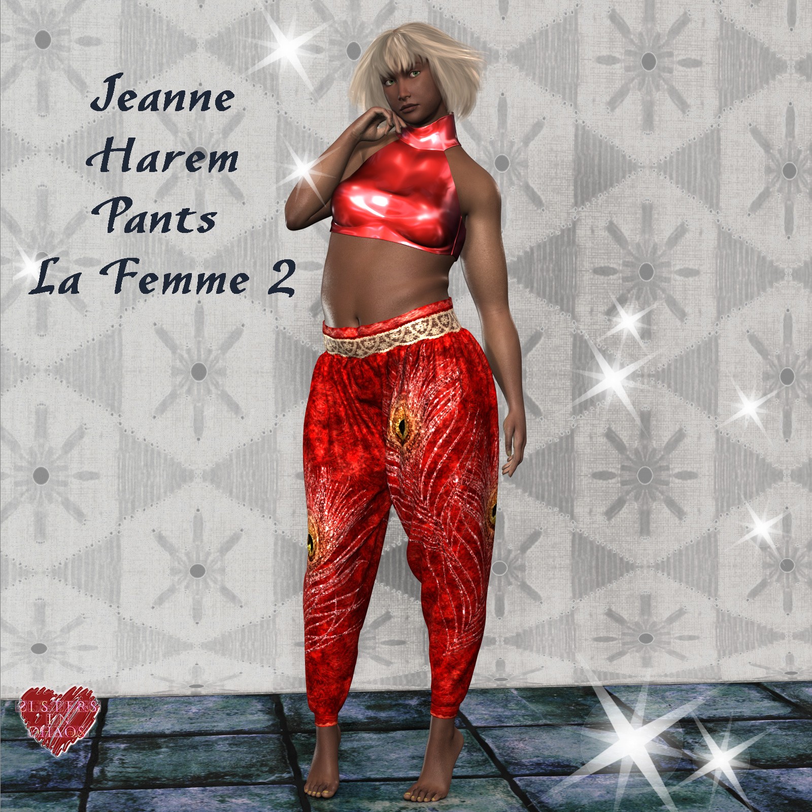SIC Jeanne Harem Pants for La Femme 2 by N/A
