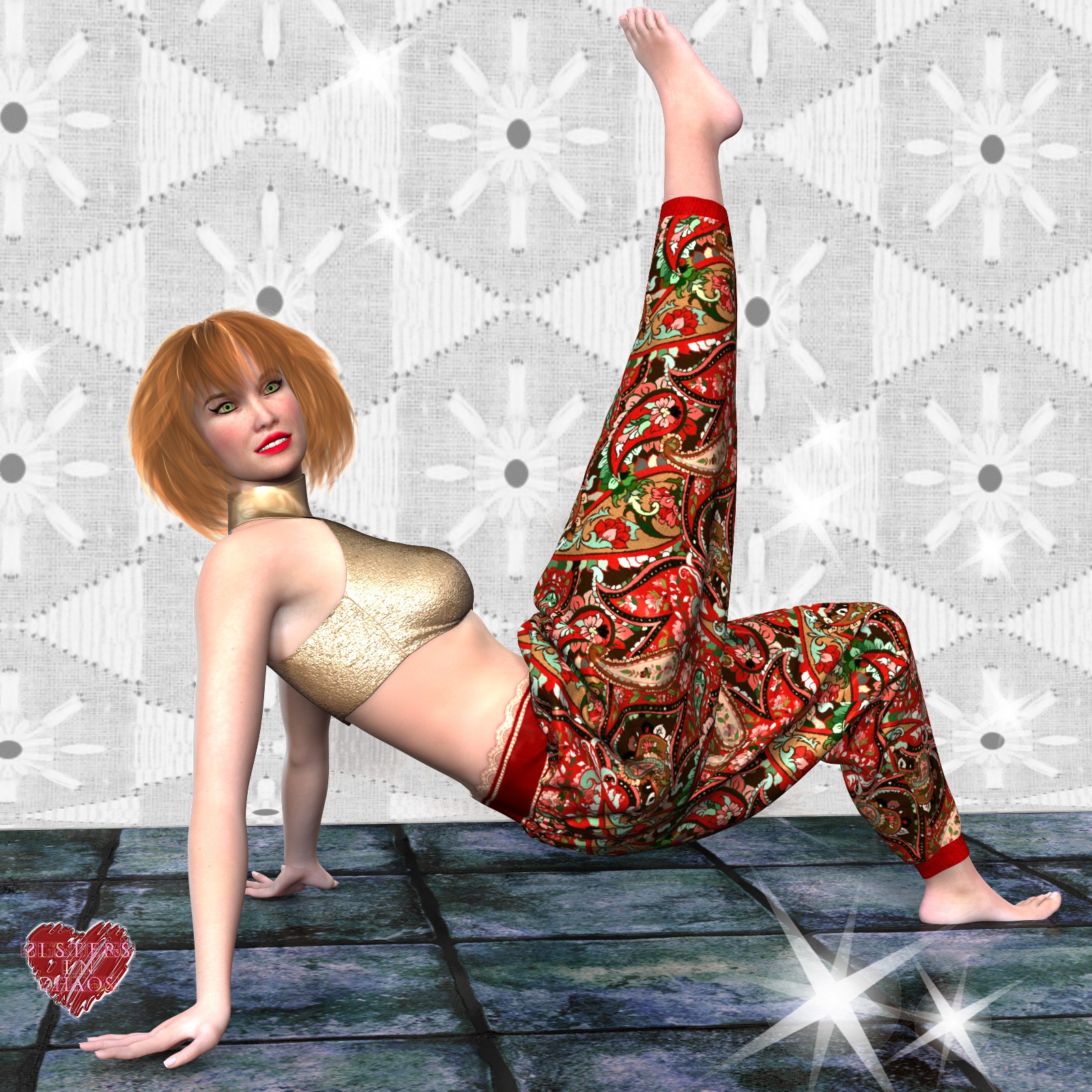 SIC Jeanne Harem Pants for La Femme 2 by N/A
