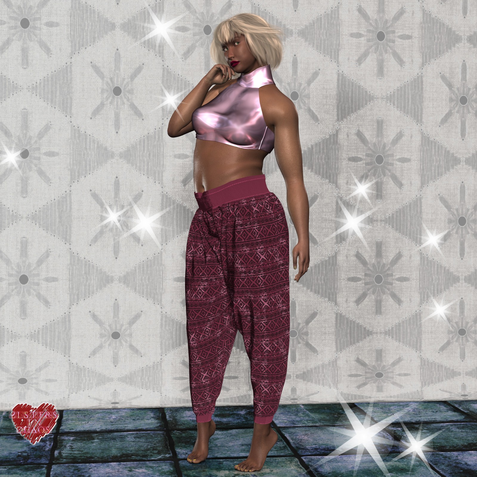 SIC Jeanne Harem Pants for La Femme 2 by N/A