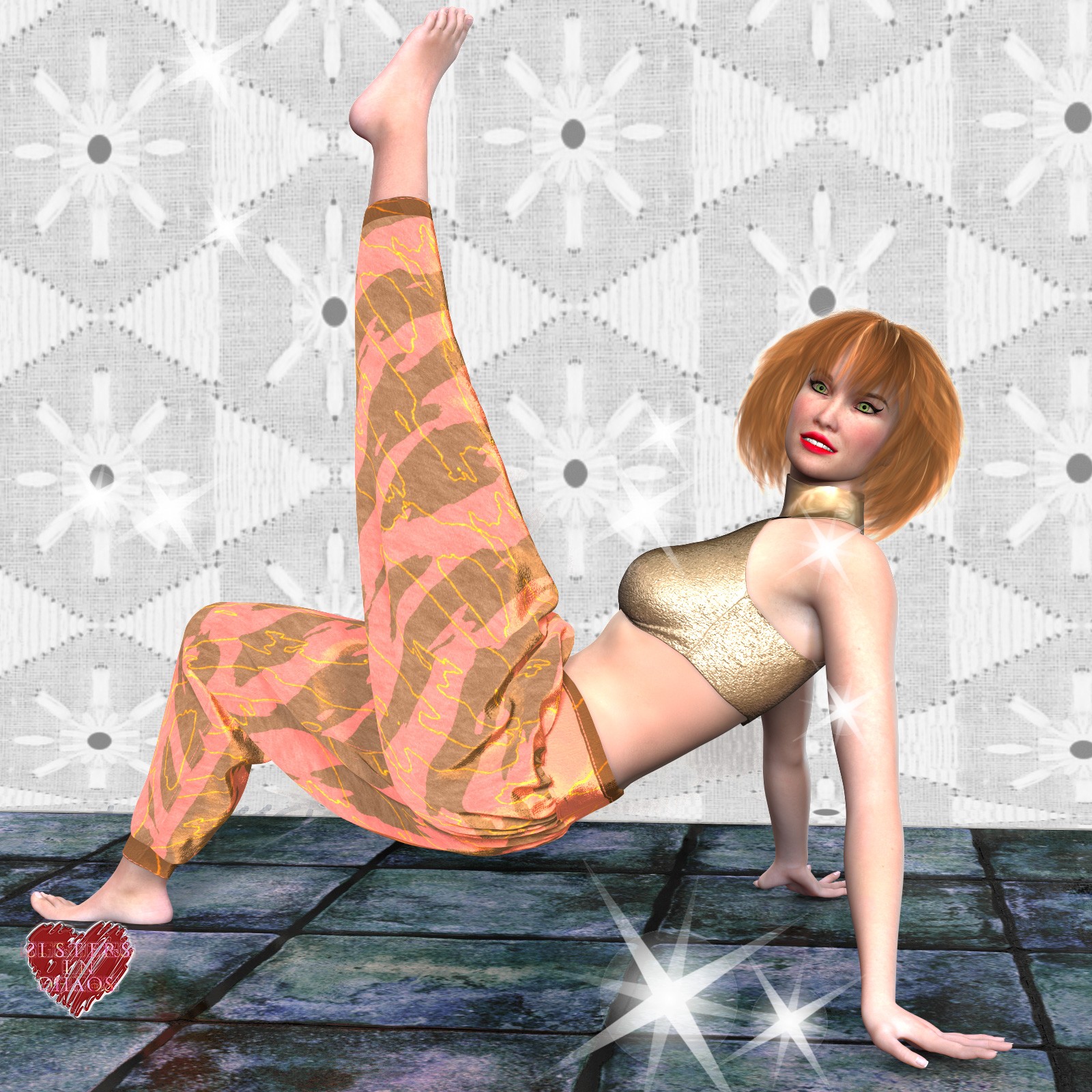 SIC Jeanne Harem Pants for La Femme 2 by N/A