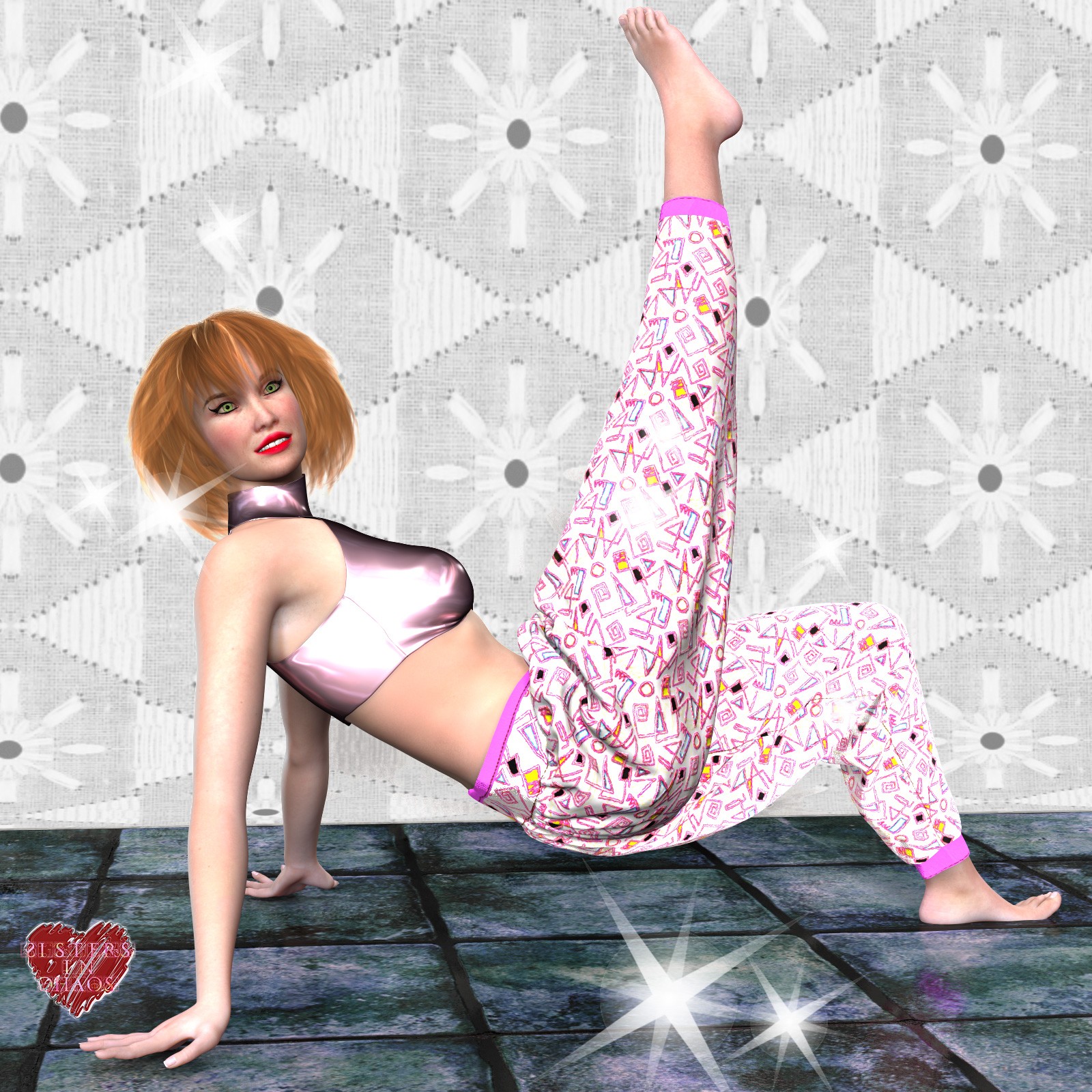 SIC Jeanne Harem Pants for La Femme 2 by N/A