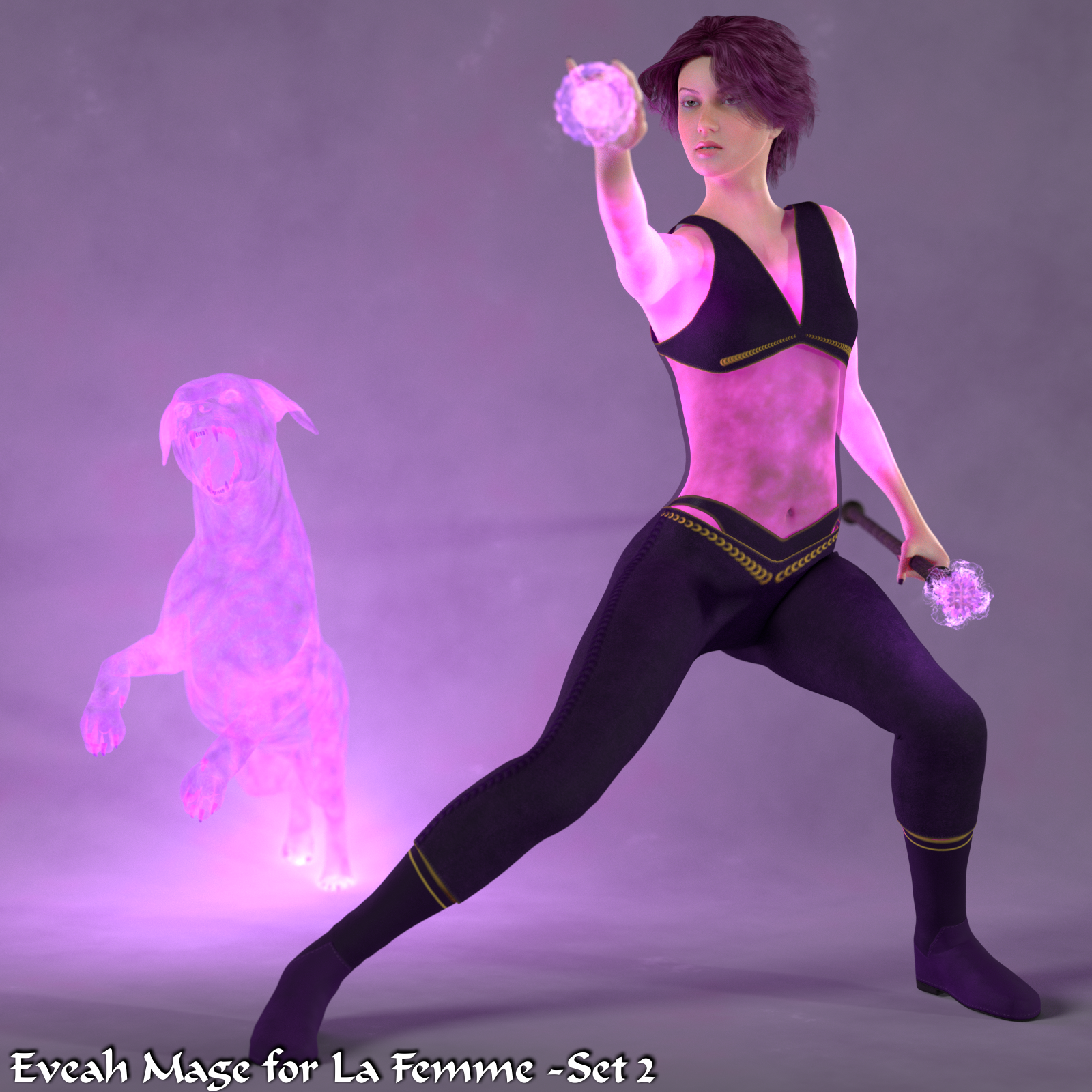 Ice Arcane Eveah Mage for LaFemme by N/A