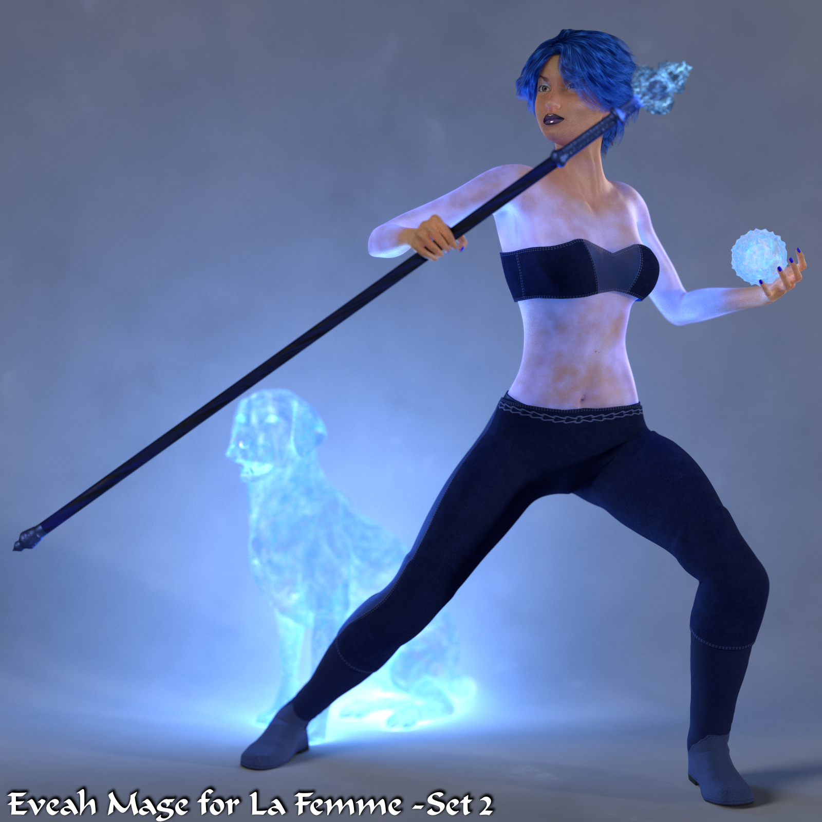 Ice Arcane Eveah Mage for LaFemme by N/A