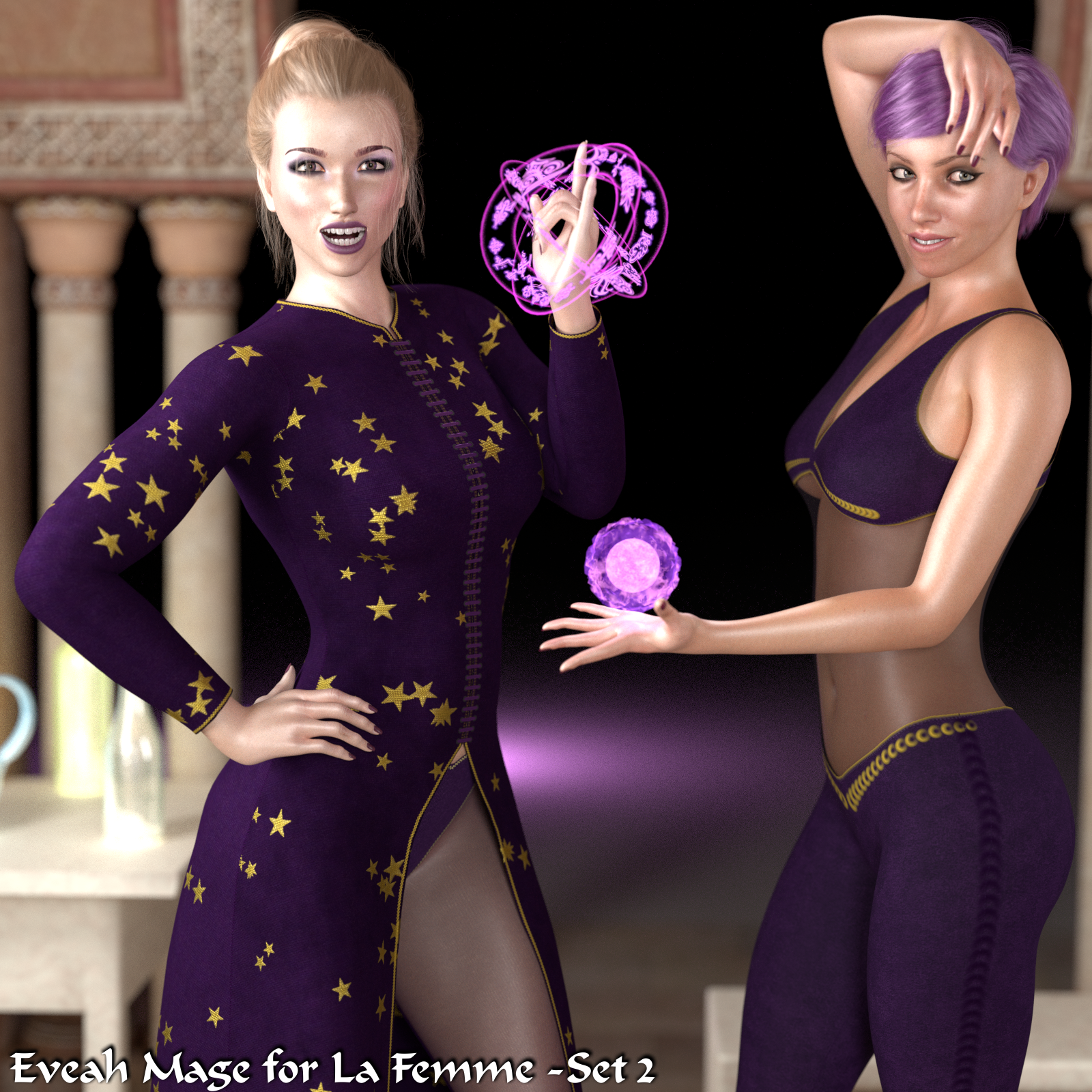 Ice Arcane Eveah Mage for LaFemme by N/A