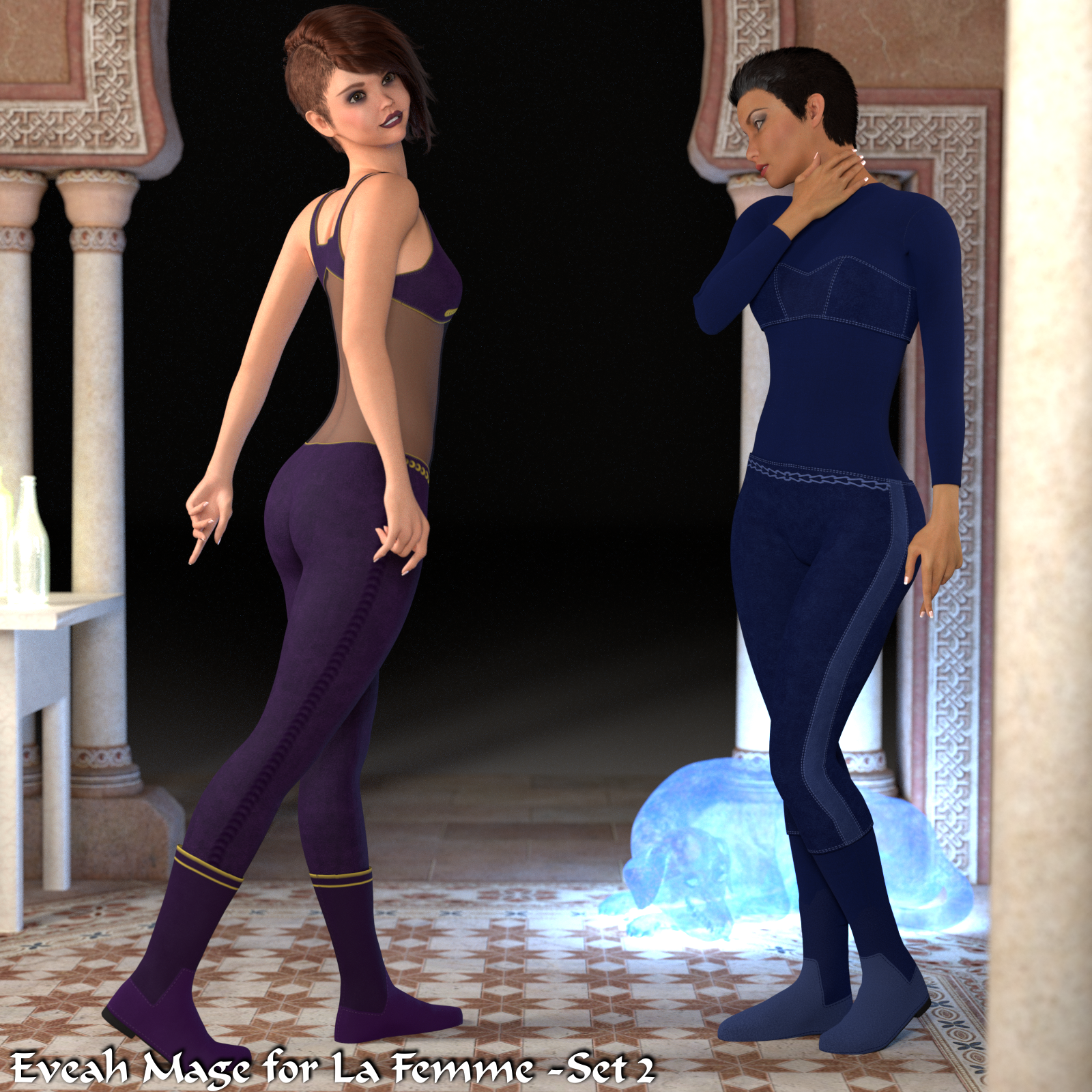 Ice Arcane Eveah Mage for LaFemme by N/A